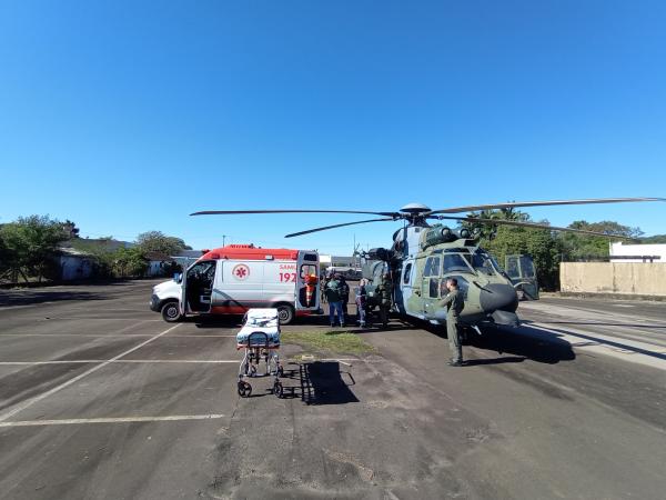  FAB realiza Evacuação Aeromédica de paciente grave entre cidades gaúchas