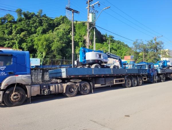 Missão envolveu carga importada dos Estados Unidos e exigiu ações coordenadas de desembarque, despacho aduaneiro e transporte rodoviário até unidades da Aeronáutica Missão envolveu carga importada dos Estados Unidos e exigiu ações coordenadas de desembarque, despacho aduaneiro e transporte rodoviário até unidades da Aeronáutica