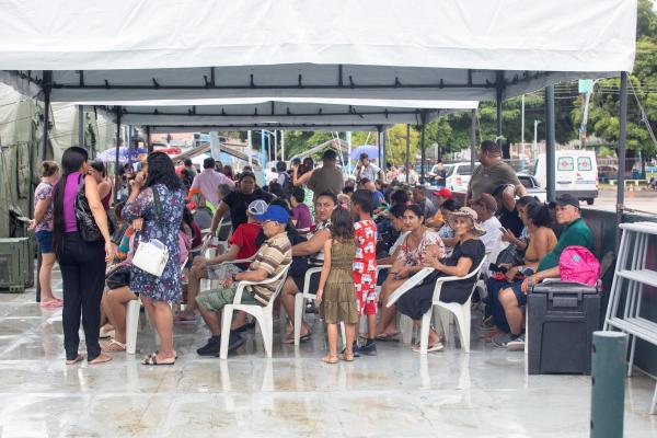 Em Breves (PA), a ação segue com atendimentos até o dia 28/06 Em Breves (PA), a ação segue com atendimentos até o dia 28/06