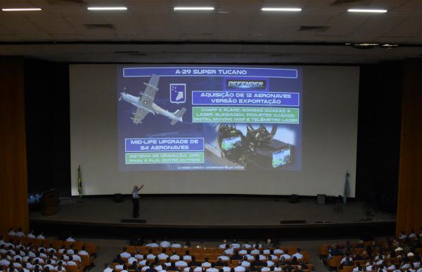 Evento marca o início da formação intelectual e estratégica dos cadetes da AFA
Evento marca o início da formação intelectual e estratégica dos cadetes da AFA