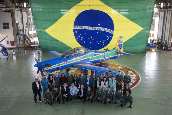 Durante a visita, Parlamentares conheceram de perto a rotina de formação dos Cadetes na Academia da Força Aérea
